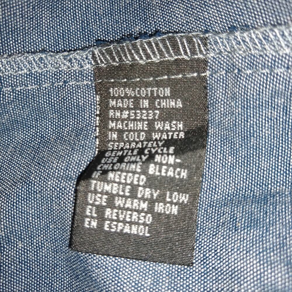 Unique spectrum Women's XL light blue shirt. Festival, Western - Picture 5 of 10